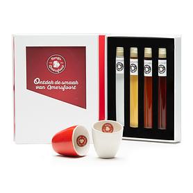 Miniaturen proefset 4 smaken Cadeaupakket Rondje Amersfoort