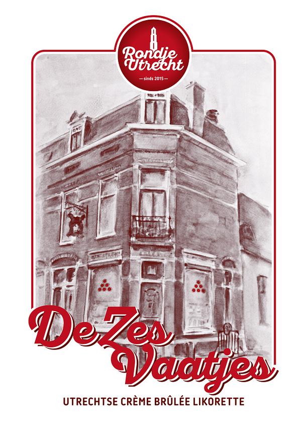 De Zes Vaatjes Crème Brûlée likorette 