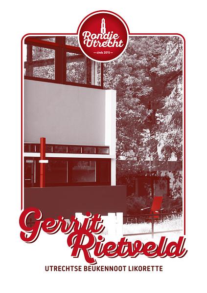 Gerrit Rietveld Beukennoot likorette Rondje Utrecht