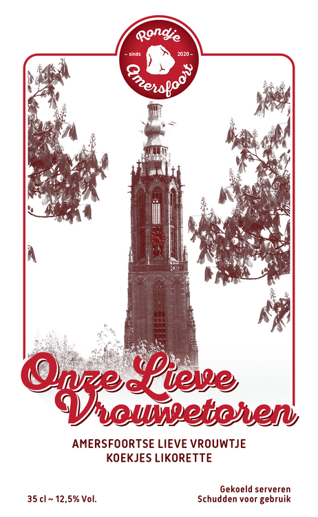 Onze Lieve Vrouwetoren voorzijde Rondje Amersfoort