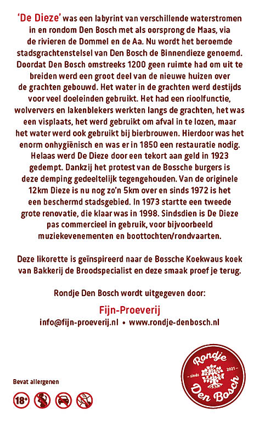 Ontdek de smaak van Den Bosch Fles De Dieze Rondje Den Bosch 