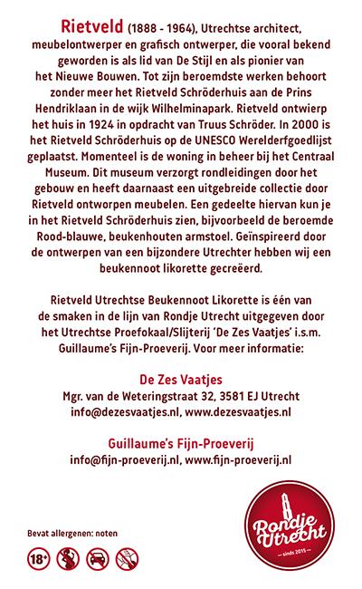 Leugenaarsbank likorette Rondje Utrecht