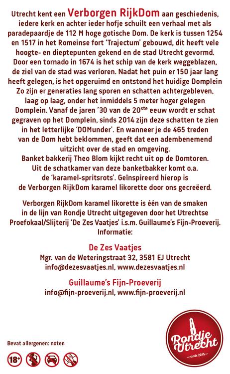 Verborgen RijkDom Likorette Rondje Utrecht