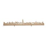 Amersfoort skyline horizontaal in hout of acryl in de kleuren rood wit of zwart