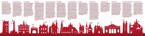 Skyline folder binnenzijde Rondje Den Bosch