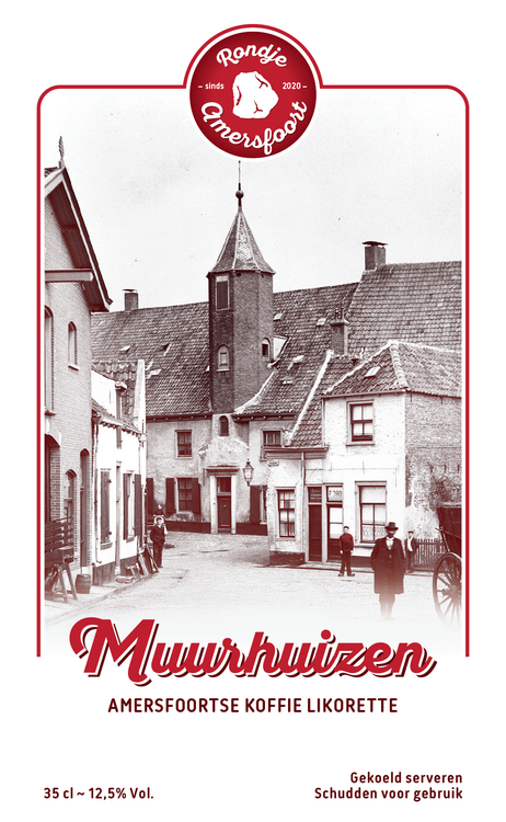 Muurhuizen voorzijde Rondje Amersfoort