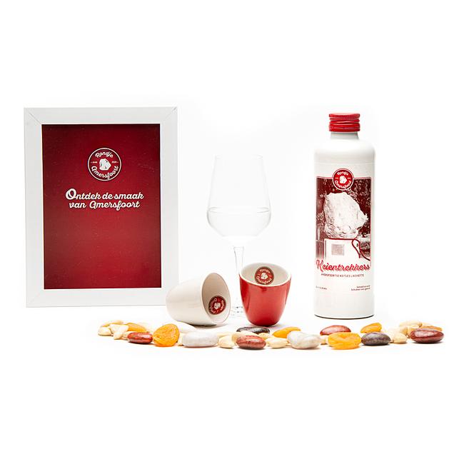 Fles Amersfoortse 'Keientrekkers' Likorette Rondje Amersfoort Ontdek de smaak van Amersfoort met glaasjes